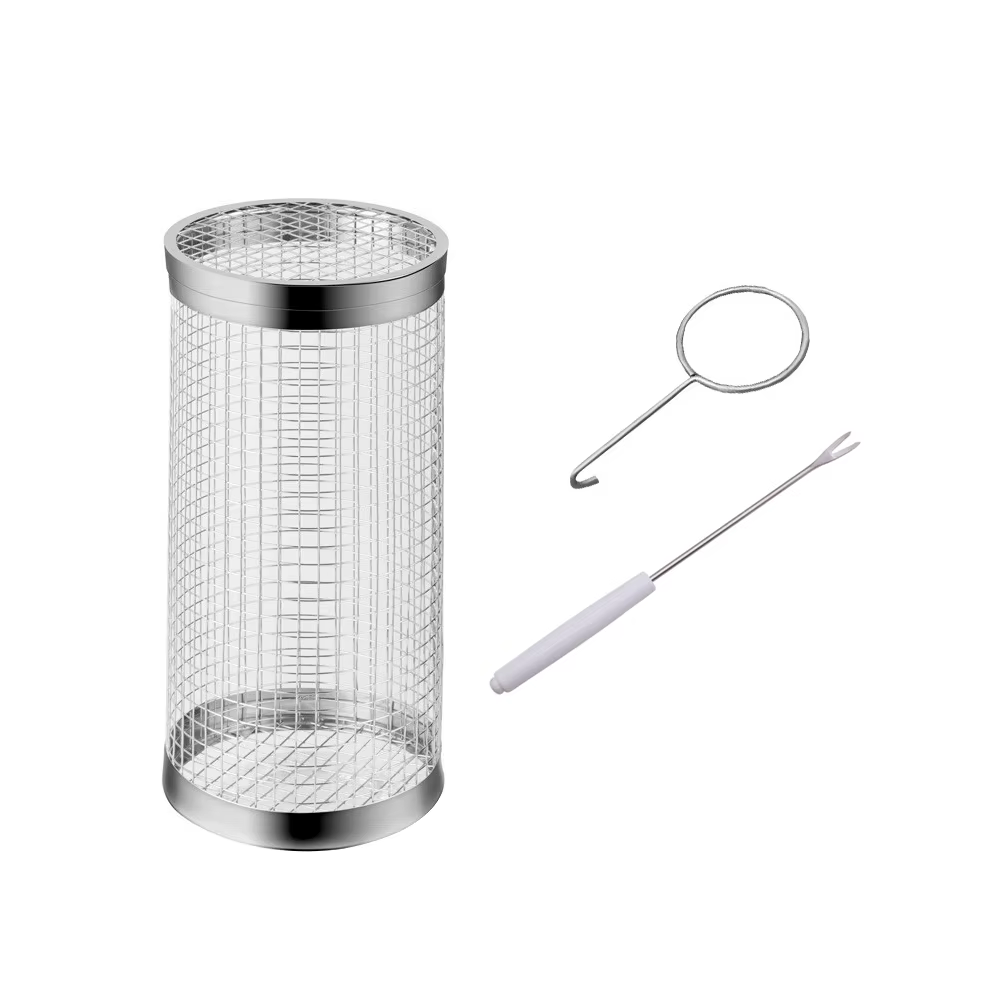 Accessoires pour barbecue Kamado, nouveau barbecue en acier inoxydable, cage à barbecue, barbecue cy