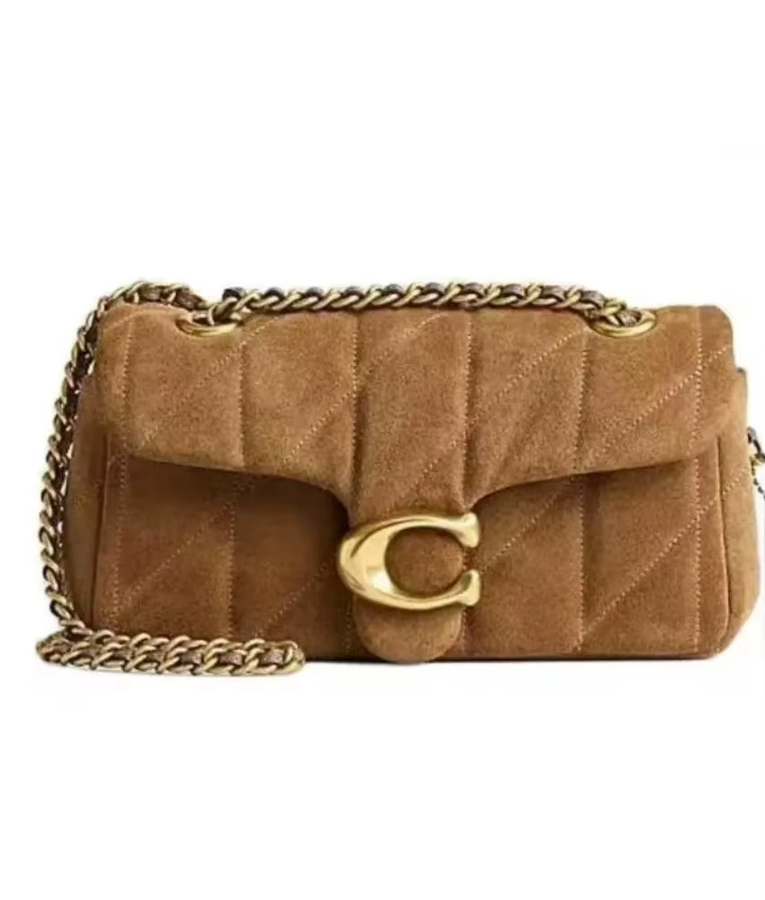 Sac à chaîne motif diamant de haute qualité, sac messager à bandoulière, petit sac carré