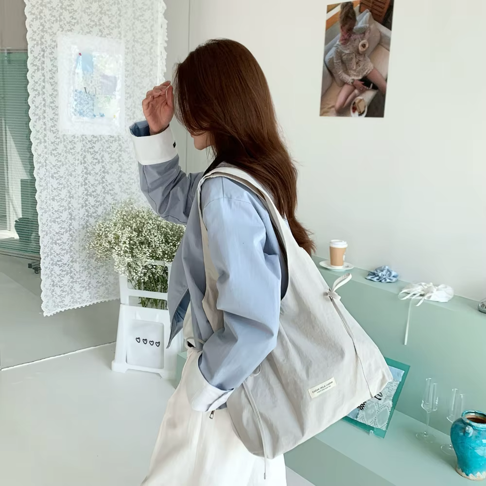 Nouveau Sac à Bandoulière Simple et Tendance pour Femme, Grande Capacité, Confortable, Polyvalent, S