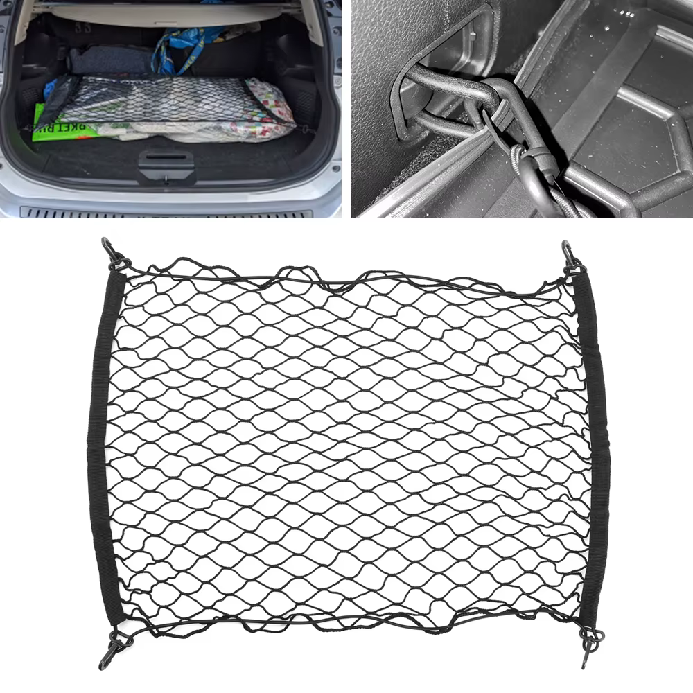 Filet à Mailles artificiel astiques en Nylon pour Coffre de Voiture, Organisateur de Cargaison pour 