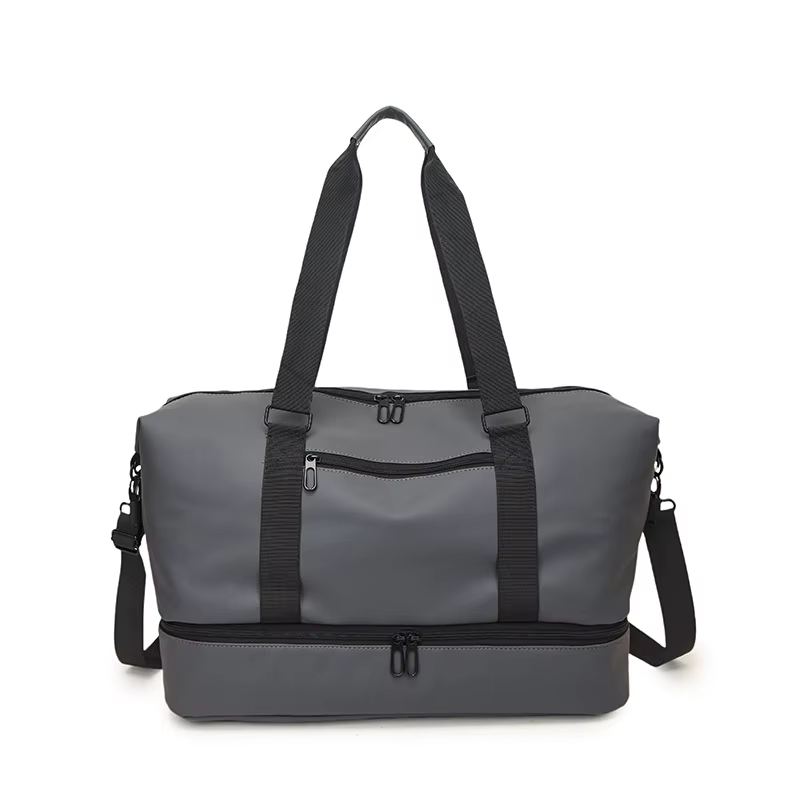 Sac à bandoulière unisexe décontracté pour voyage, sac fourre-tout sportif extensible, durable, avec