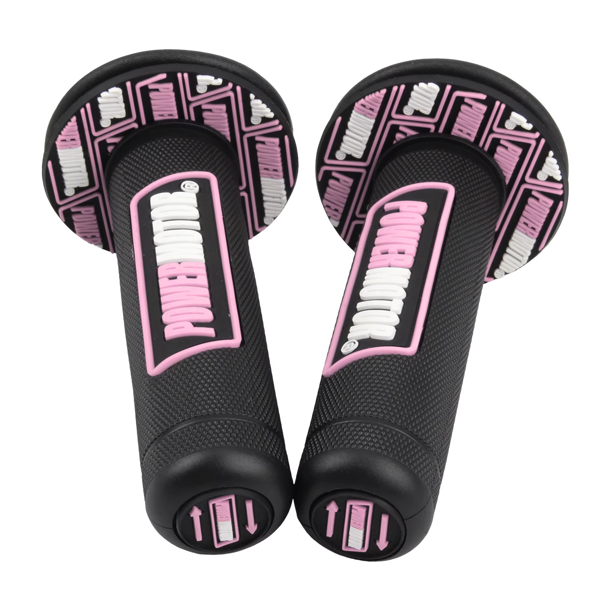 Poignées en caoutchouc pour moto Powermotor 7/8 " 22mm 24mm, protection du guidon, poignées en gel p