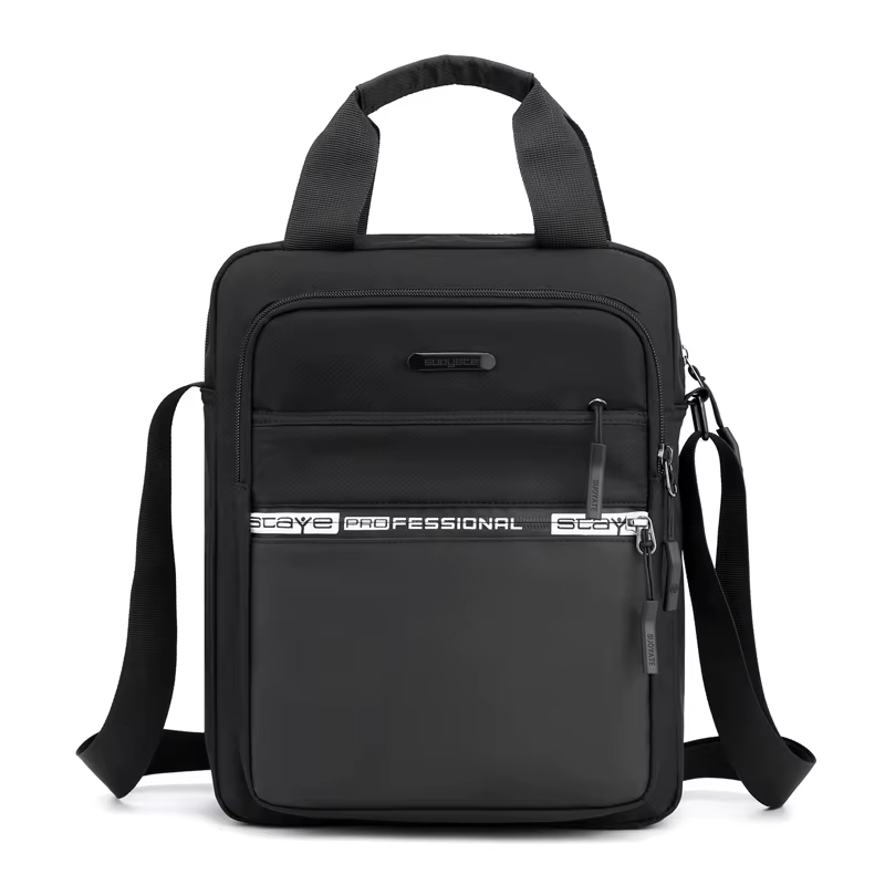 Sac à bandoulière pour hommes avec bandoulière réglable, sac à main multifonctionnel pour les déplac