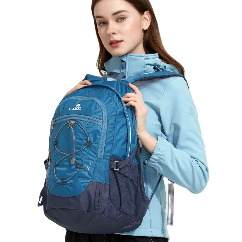 Sac à dos imperméable GOLDEN CAMEL 30L, sac à dos de montagne pour homme, sac d'école de loisirs pou
