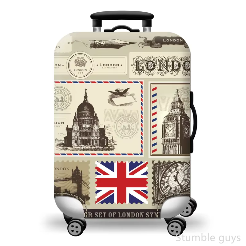 Housse de valise élastique durable, protection anti-poussière, résistante aux rayures, accessoire de