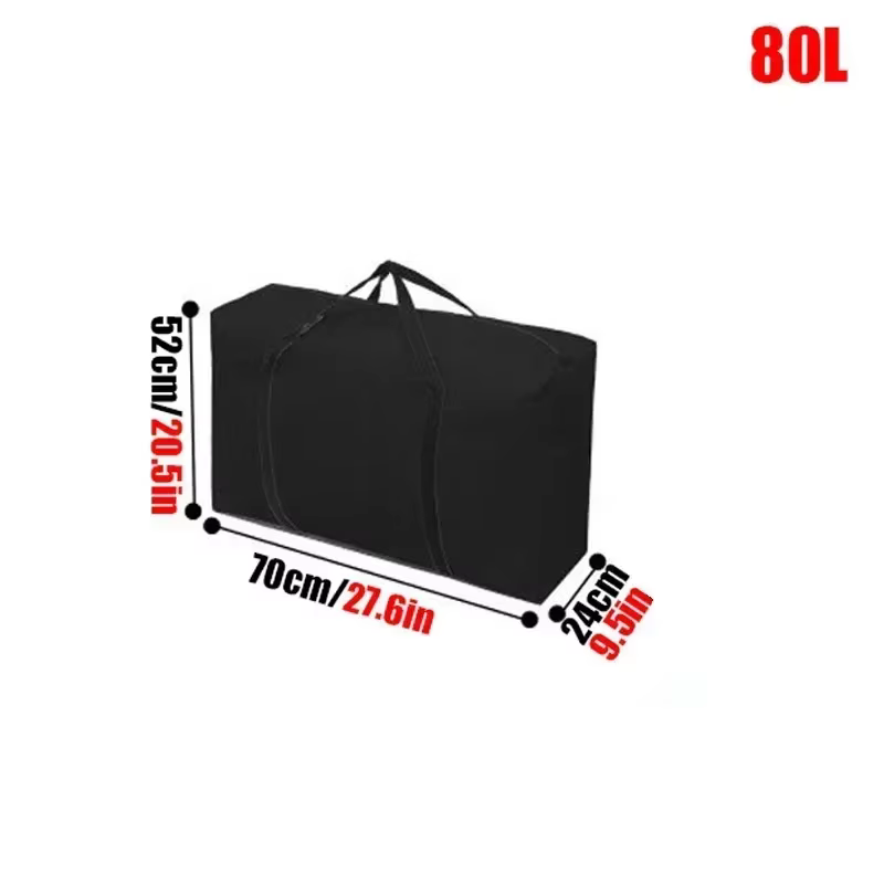 Sacs à bagages mobiles imperméables Extra larges, sac de courses pour linge, sac de voyage pliable, 