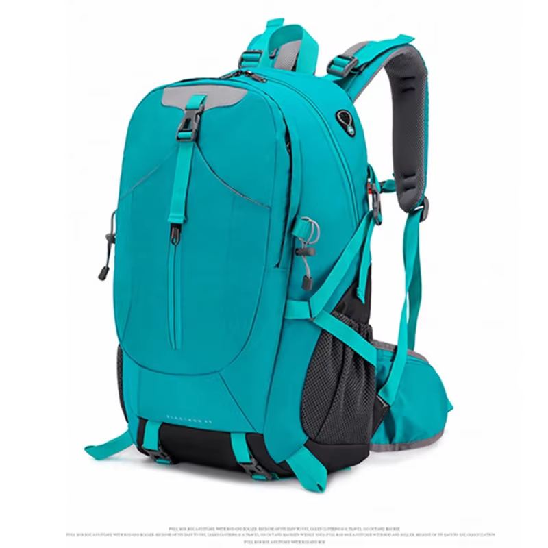 Sac à dos de voyage de couleur unie 40L pour sports de plein air, bagage de loisirs étanche à la mod