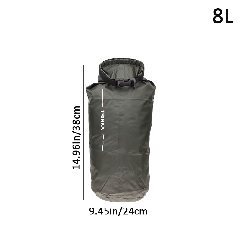 Sac de rangement étanche 8L 40L 70L, pour la navigation de plaisance, le kayak, le canoë, sac sec fl