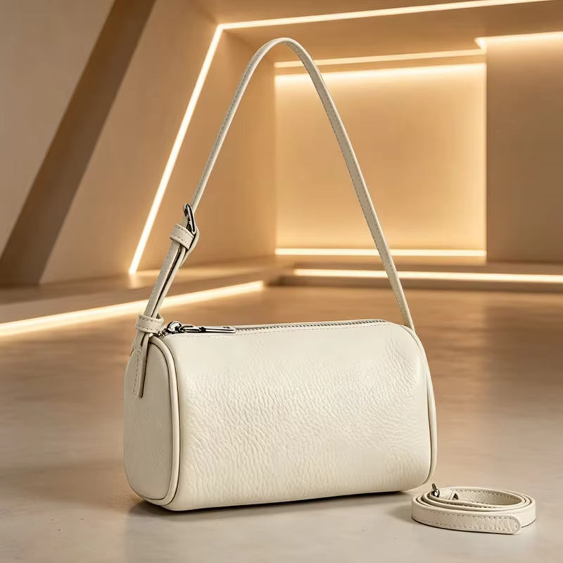 Sacs à main en cuir véritable pour femmes, sac seau, nouvelle mode, sac fourre-tout, cuir véritable,