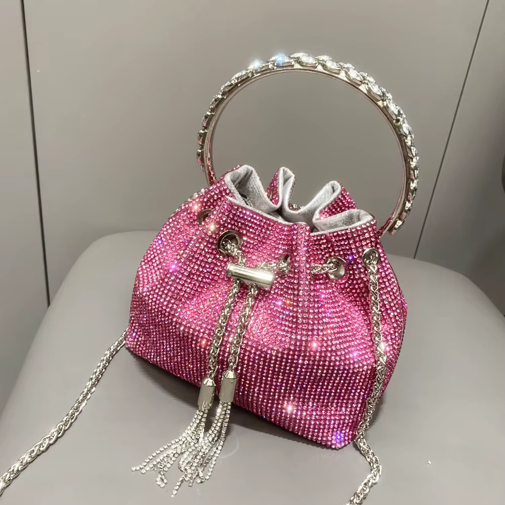 Sacs à main et sacs à main de luxe pour femmes, pochette seau de créateur, sac de banquet de soirée 