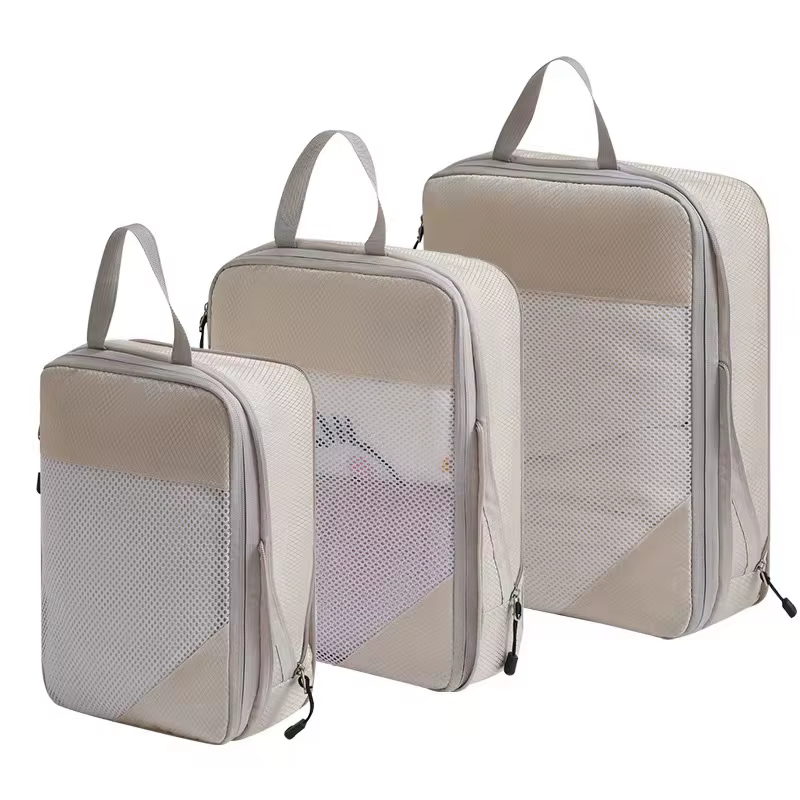Cubes d'emballage à Compression pour valises, accessoires de voyage, organisateurs d'emballage exten