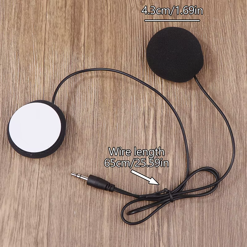 Oreillette Bluetooth pour casque de moto Cardo Freecom/Spirit, interphone, Microphone à fil souple e