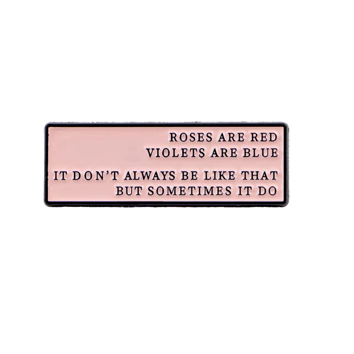 Broches à revers en émail ROSES ARE RED pour sacs à dos, broches pour femmes, accessoires de bijoux