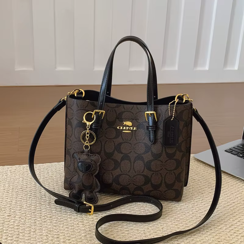 Sac à main messager chic et minimaliste de style parisien pour femmes, avec un design vintage en cui