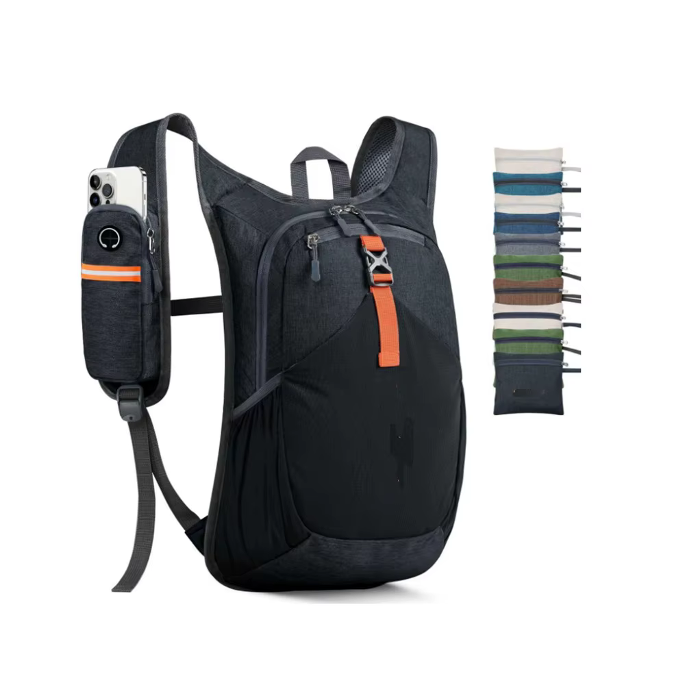 Nouveau sac à dos pliable d'extérieur, sac de cyclisme, sac de sport décontracté pliable pour hommes