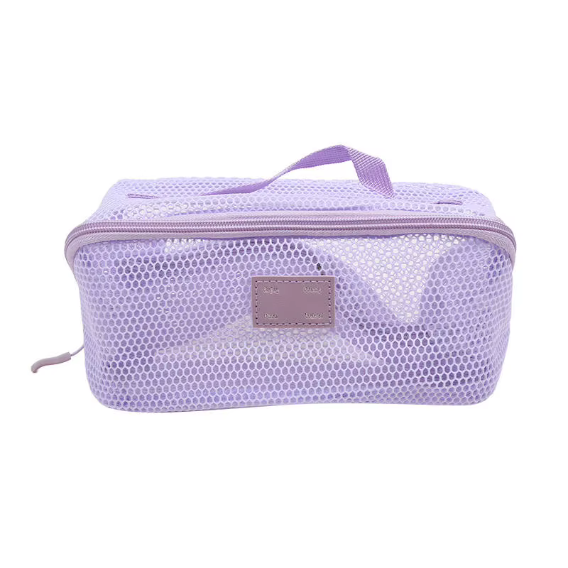 Sac organisateur de maquillage-Kit de toilette de voyage avec étui à cosmétiques zippé pour le range
