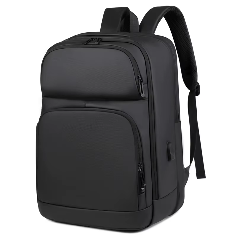 Sac à dos de chargement USB hydrofuge pour voyage d'affaires, sac à dos extensible de grande capacit