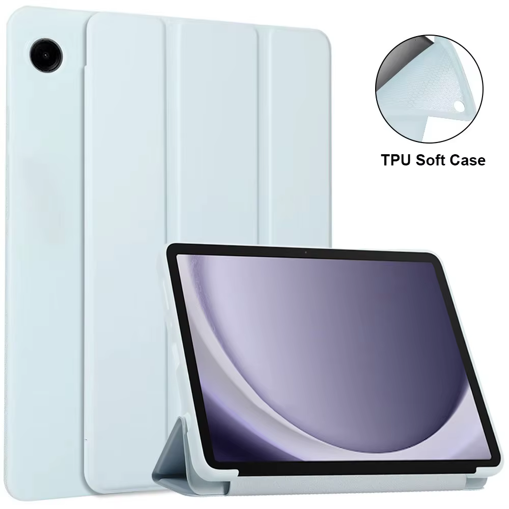 Étui intelligent pour tablette Samsung Galaxy Tab A11+ 2025/A9+ 11 pouces 2023/A11 8,7 pouces/A9 8,7