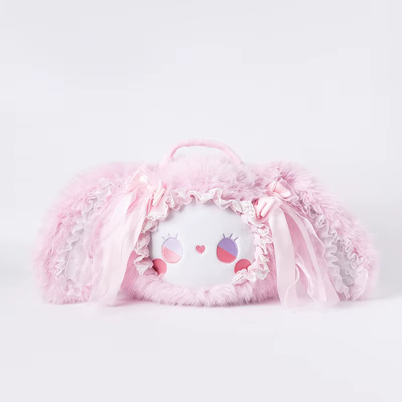 Sac à dos Lapin à oreilles tombantes de la série Emma Dreamland, authentique et adorable, sac Ita, s