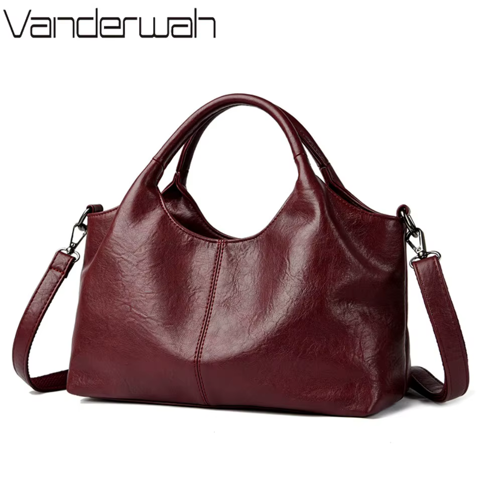 Sac à bandoulière et sac messager pour femme d'âge mûr 2026, petit sac fourre-tout en cuir PU souple