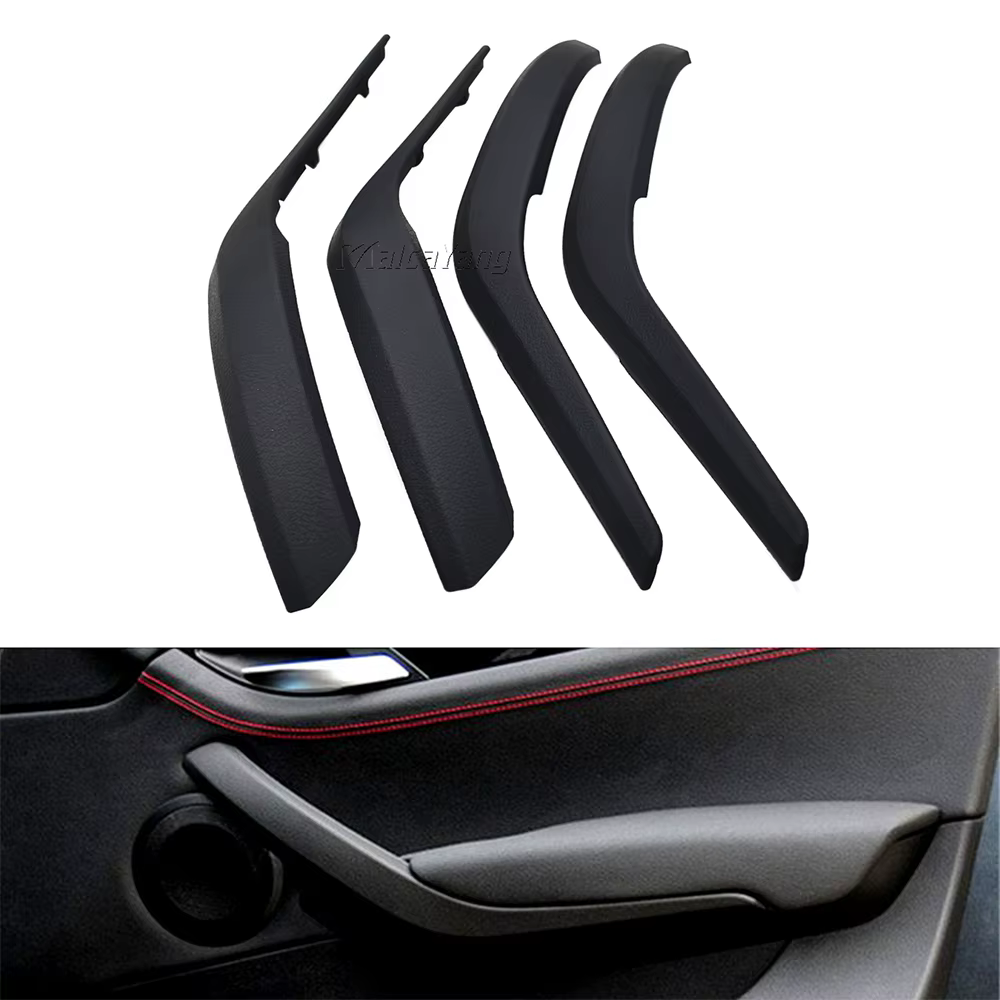4 pièces poignée de porte intérieure revêtement d'habillage 51412991775 51412991777 accessoires de v