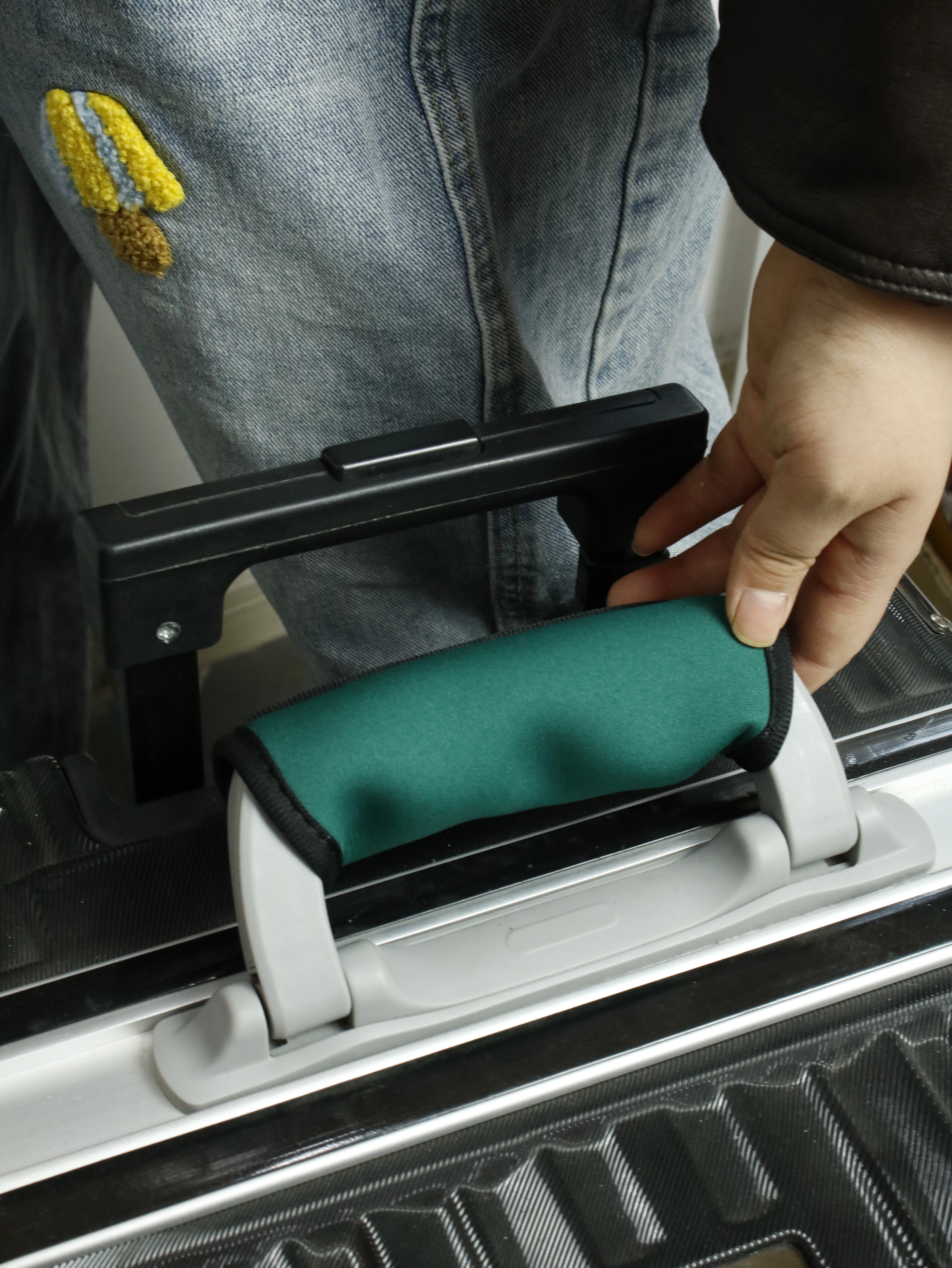 Enveloppes de poignée de bagage avec nom personnalisé pour valise, identifiants de bagages personnal