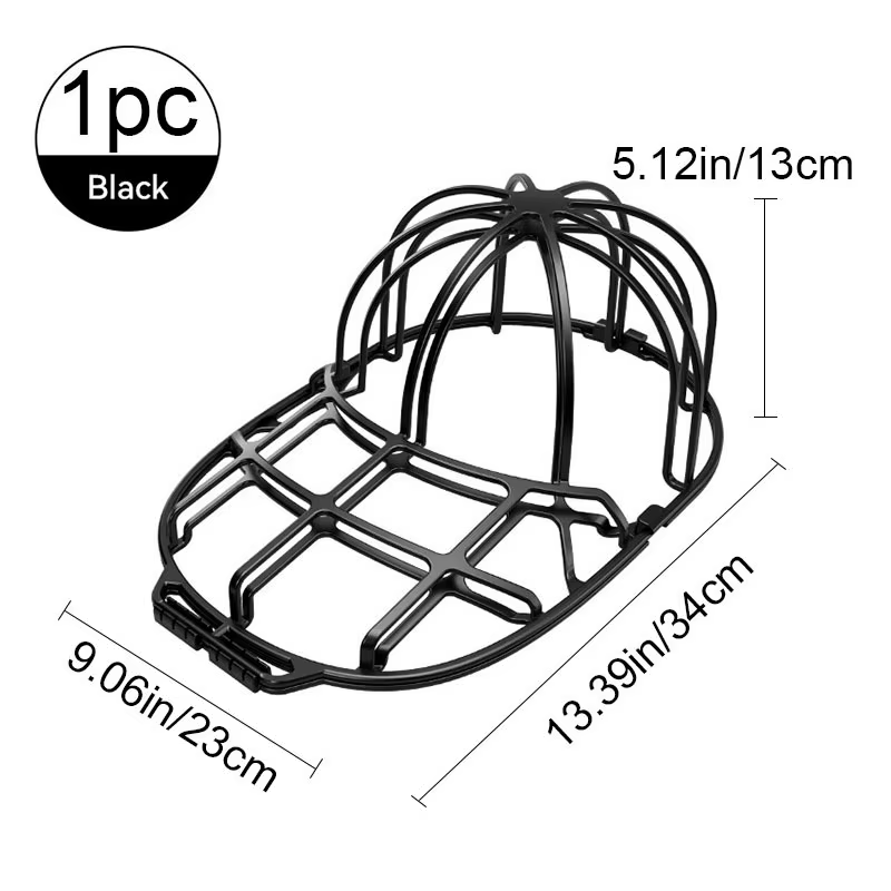 Sac de lavage de casquette de baseball pour machine à laver |   Support de cadre de Cage de nettoyag
