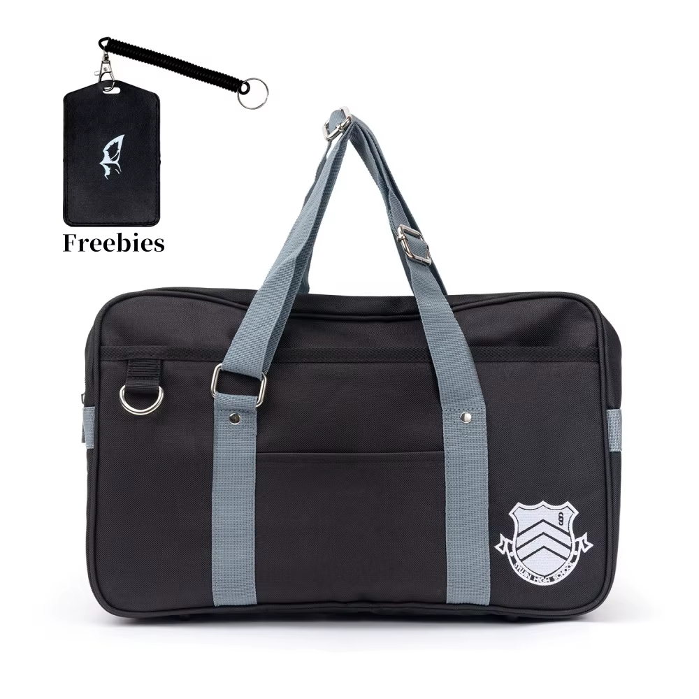 Jeu Amamiya Ren Joker Syujin lycée Cospaly étudiant JK uniforme sac à bandoulière voyage noir sac à 