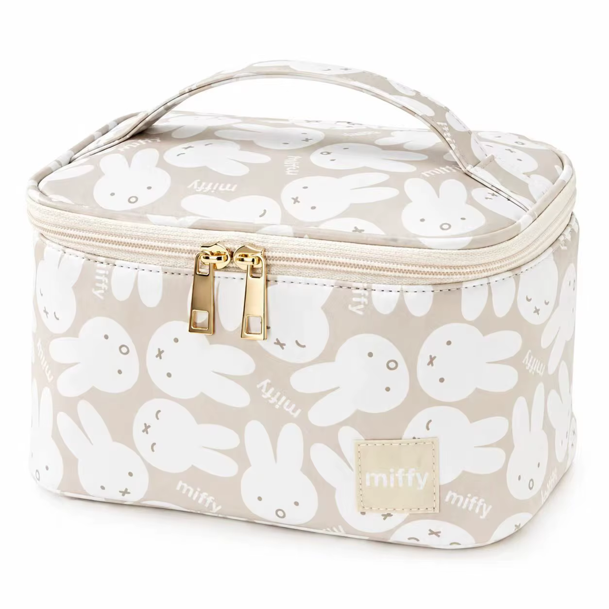 Sac Miffy 12*21*14cm, sac de voyage portable de grande capacité imprimé avec le personnage de dessin