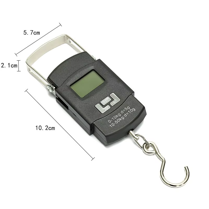 Balance à bagages portable suspendue 50 kg avec écran LCD, balance numérique de voyage pour valise e