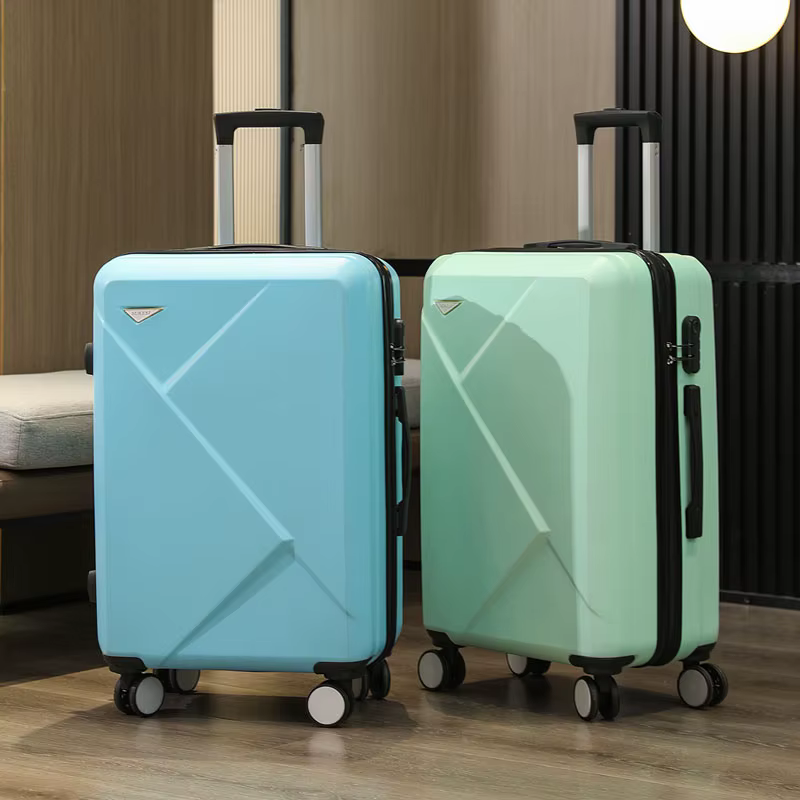 Valise à bagages à main irrégulière Z 20/24/28 pouces, roues rotatives en Abs avec serrure à combina