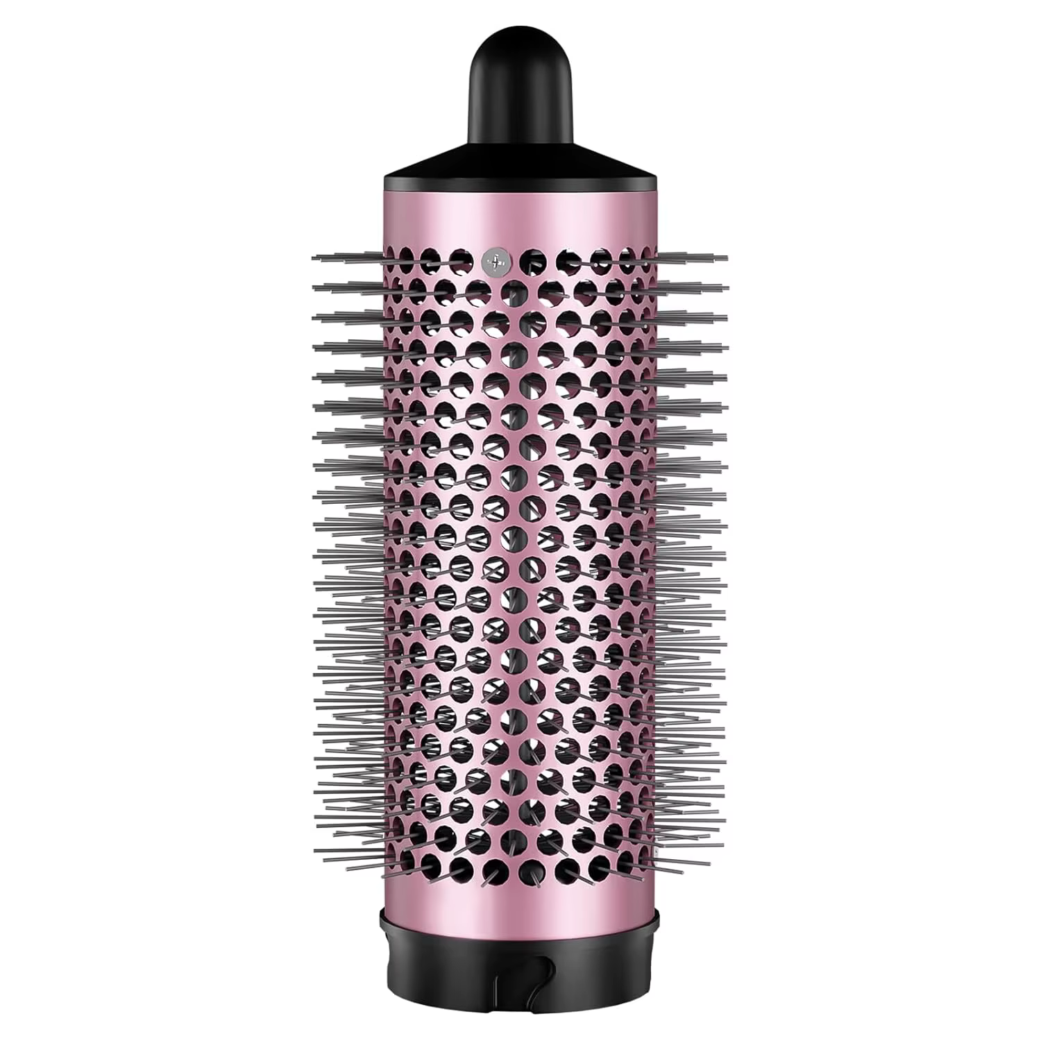 Brosse ronde FlexStyle, accessoire volumisant pour cheveux raides/ondulés/bouclés/frisés, brosse à c