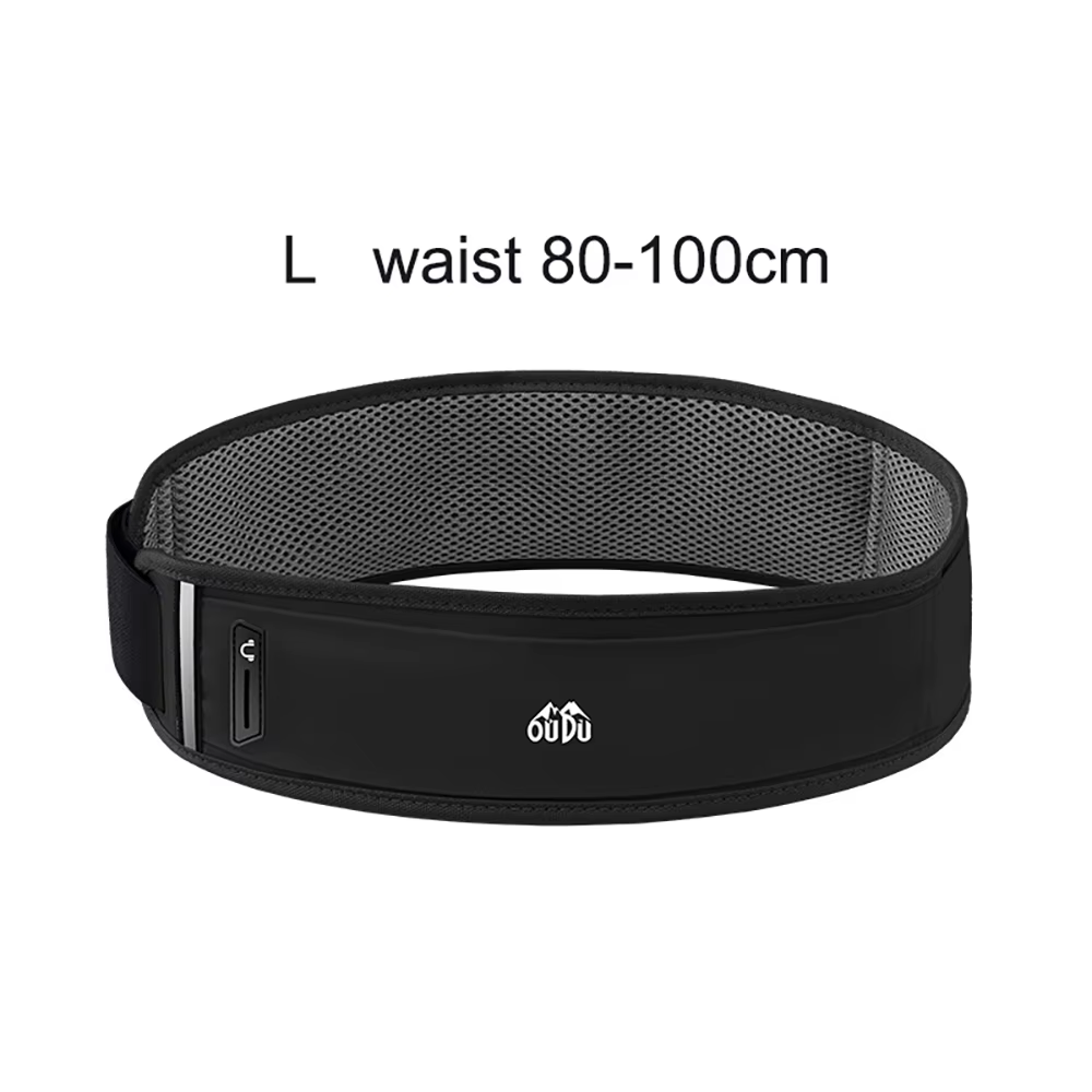 Ceinture de course avec poche pour bouteille d'eau 330 ml, sac banane de sport pour femme, pochette 