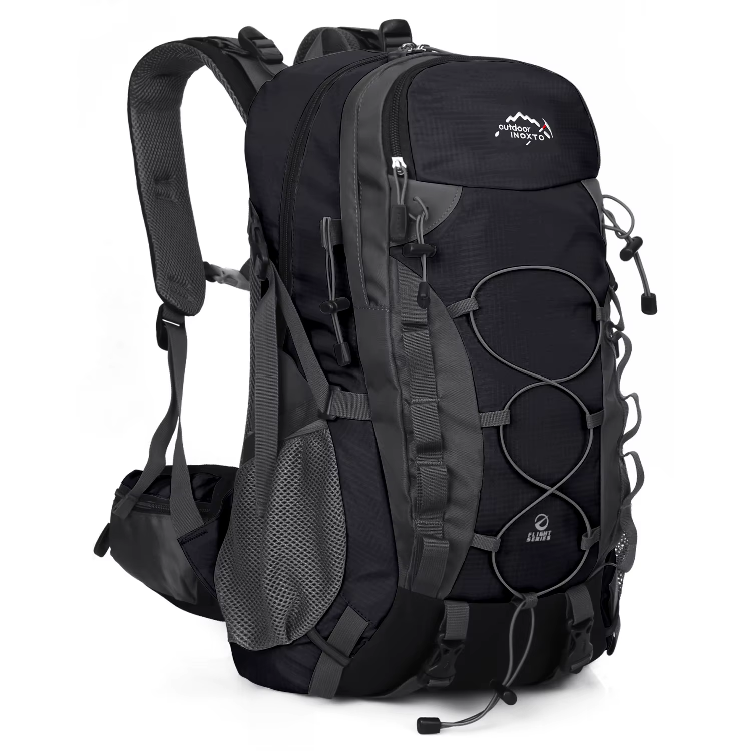 Sac à dos de rangement de randonnée robuste 40 litres, sac à dos tactique de voyage, sac à dos de Tr