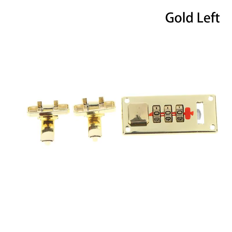 Serrure à combinaison à 3 chiffres 65*29mm, verrou à code sans clé pour boîte à bijoux en bois, serr