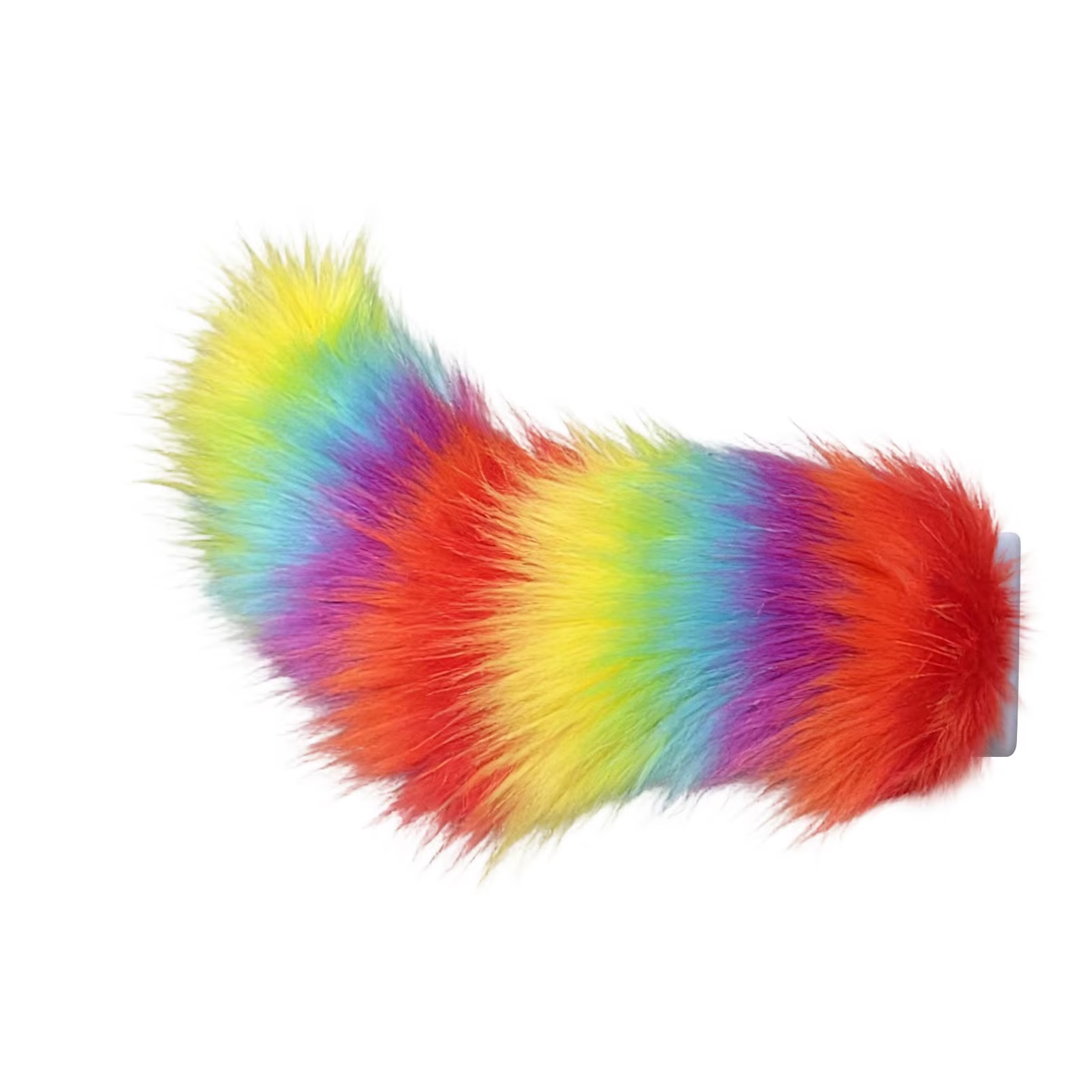 Décoration de voiture en fausse fourrure, queue d'animal mignonne et moelleuse, ornement amusant pou