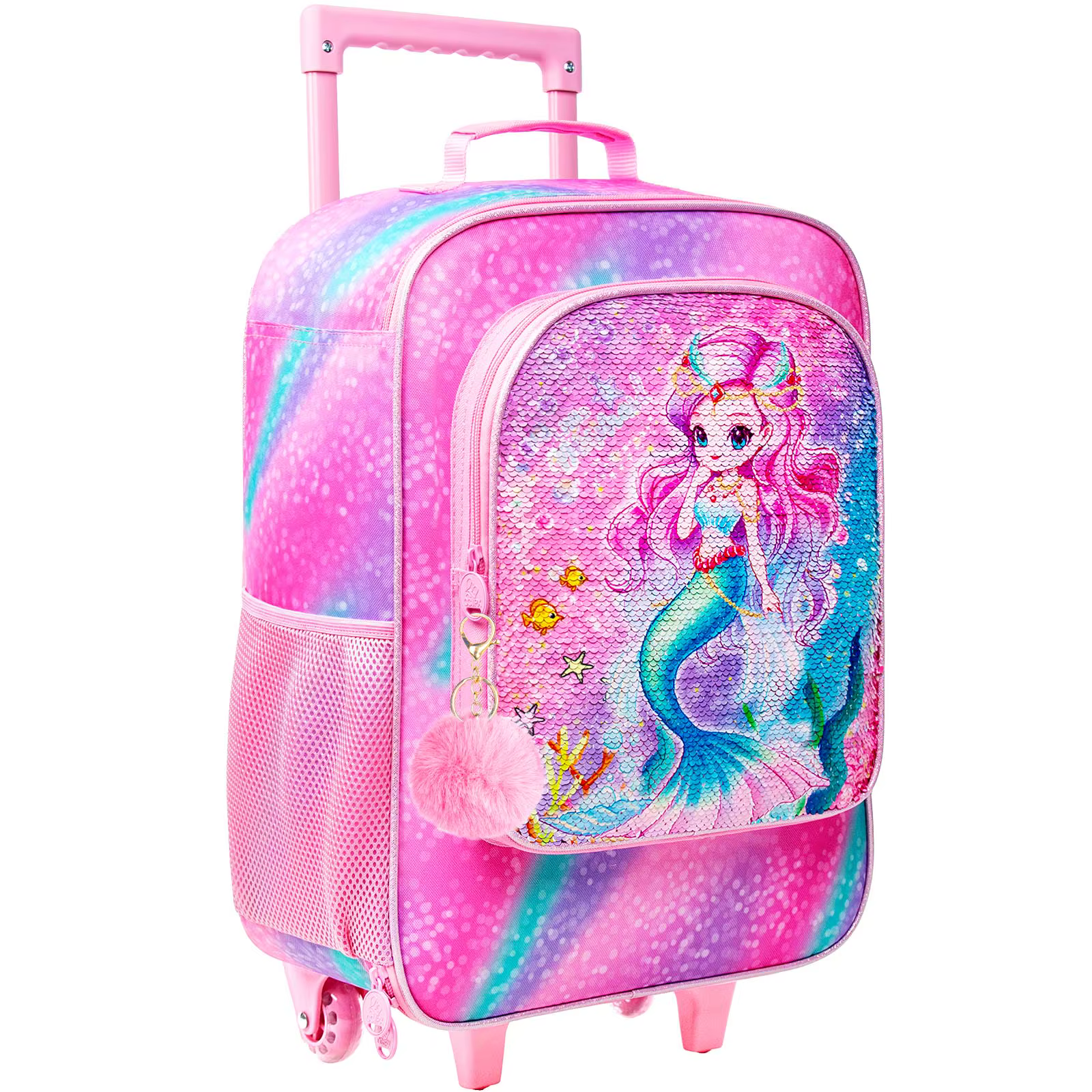 Bagages pour enfants, garçons et filles, valise à roulettes mignonne pour tout-petits, valise de voy