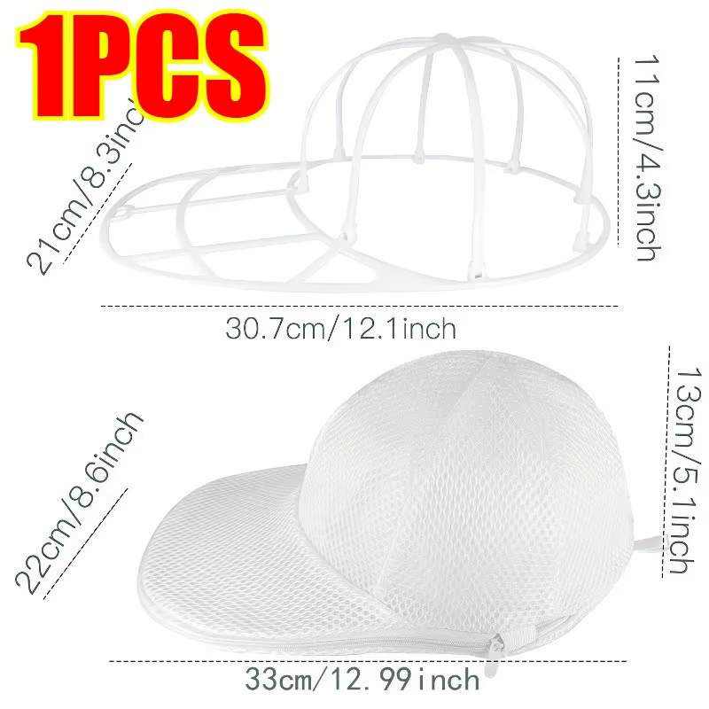 Sac de Protection de lavage de chapeau Portable, sac de nettoyage de casquette de Baseball Anti-défo