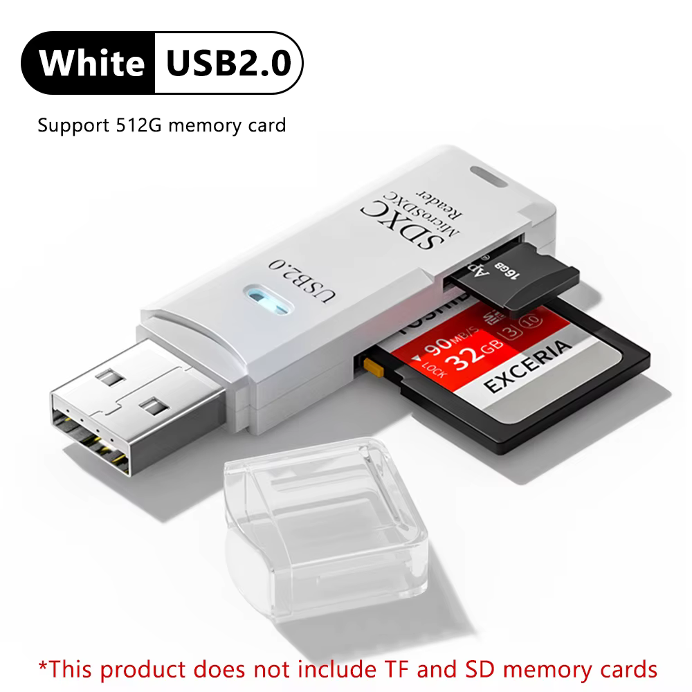 2 en 1 USB 3.0 2.0 lecteur de carte lecteur de carte Micro sd adaptateur Usb lecteur de carte haute 
