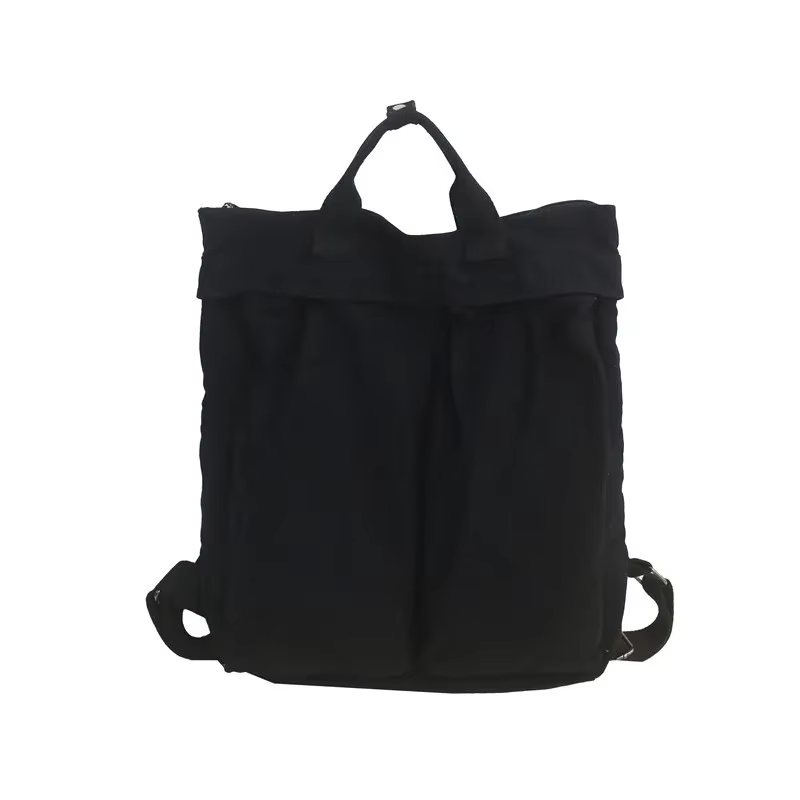 Sac à dos en toile solide pour ordinateur portable, sacs à dos pour femmes, cartable féminin de gran
