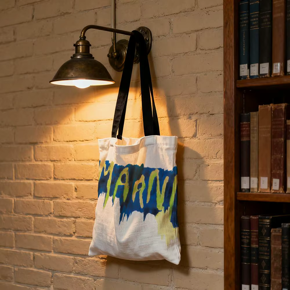Sacs de rangement de la marque M-MARNI, sac à main décontracté imprimé, sac à dos réutilisable et te