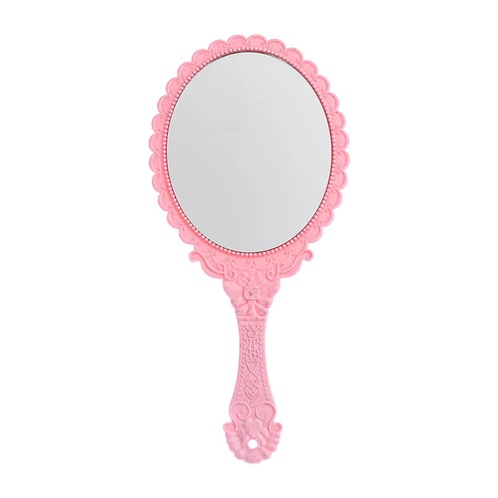 Nouveaux miroirs de maquillage tendance, miroir de coiffeuse, miroir vintage à main, miroir de vanit