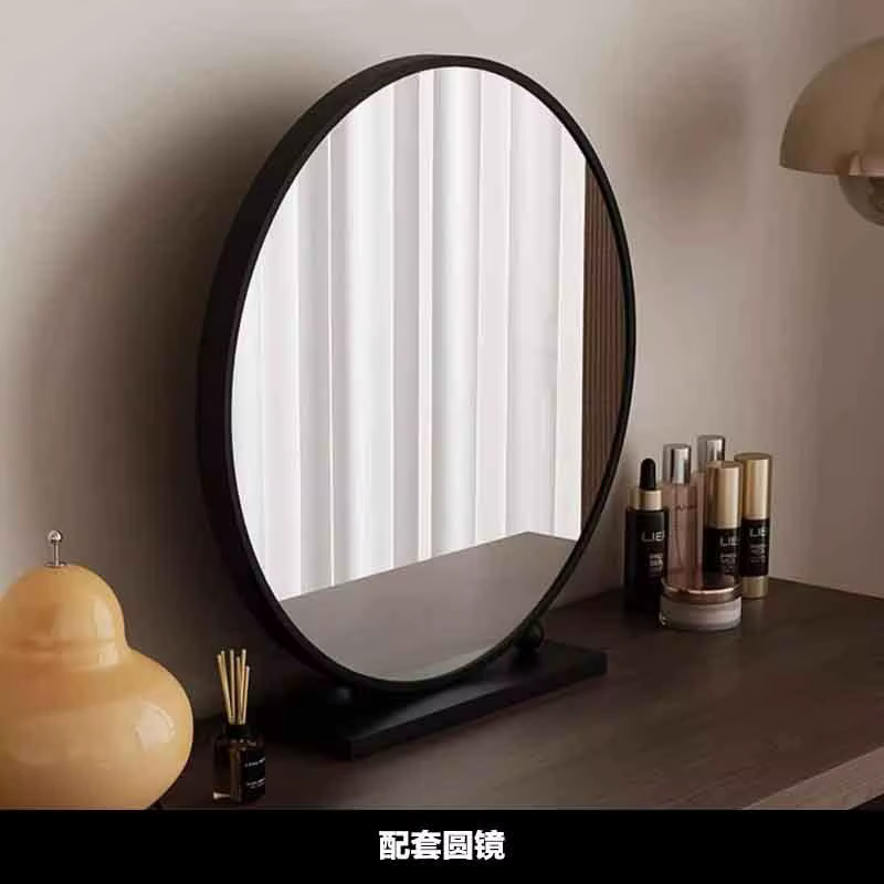 Coiffeuse commode pour ensembles de chambre à coucher vanité moderne avec miroir armoire à bijoux ta