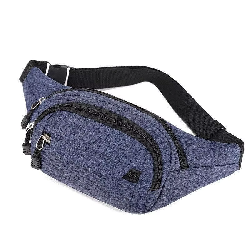 Sac à bandoulière réglable, design multi-poches, sac de sport de plein air, sac de voyage multifonct