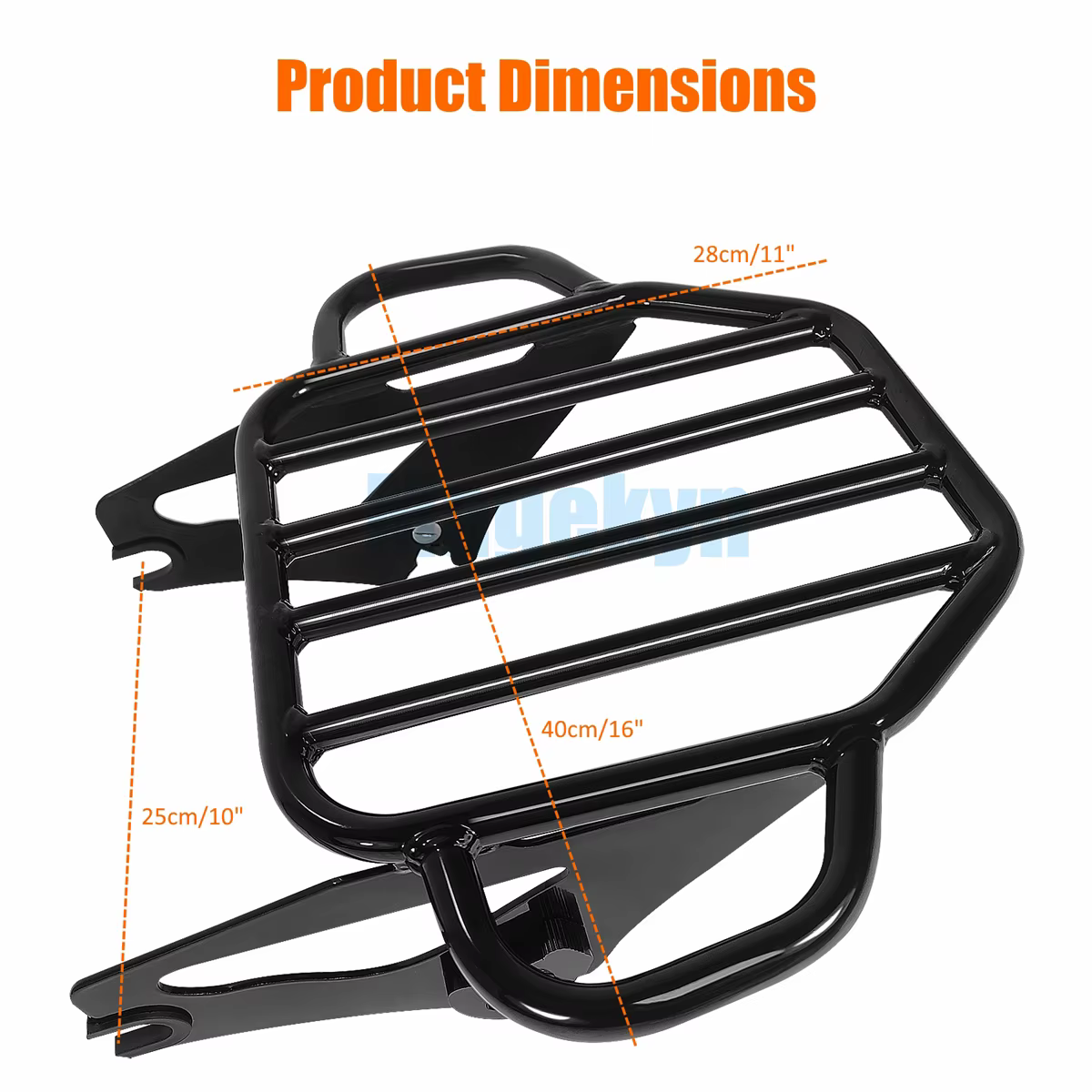 Porte-bagages arrière détachable pour Harley Touring Road King Street Glide FLHX FLHR Tour Pack Pak 