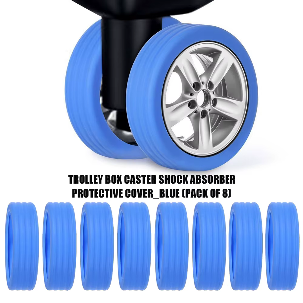 Protecteur de roue en Silicone, 32/8 pièces, compartiment à bagages, housse de protection de roue, b