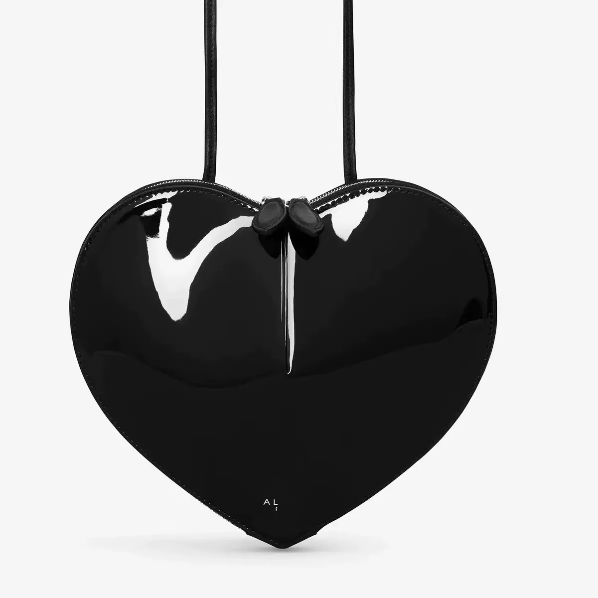 Sac cœur de haute qualité, sac bandoulière à porter à l'épaule ou sous le bras, sac en forme de cœur