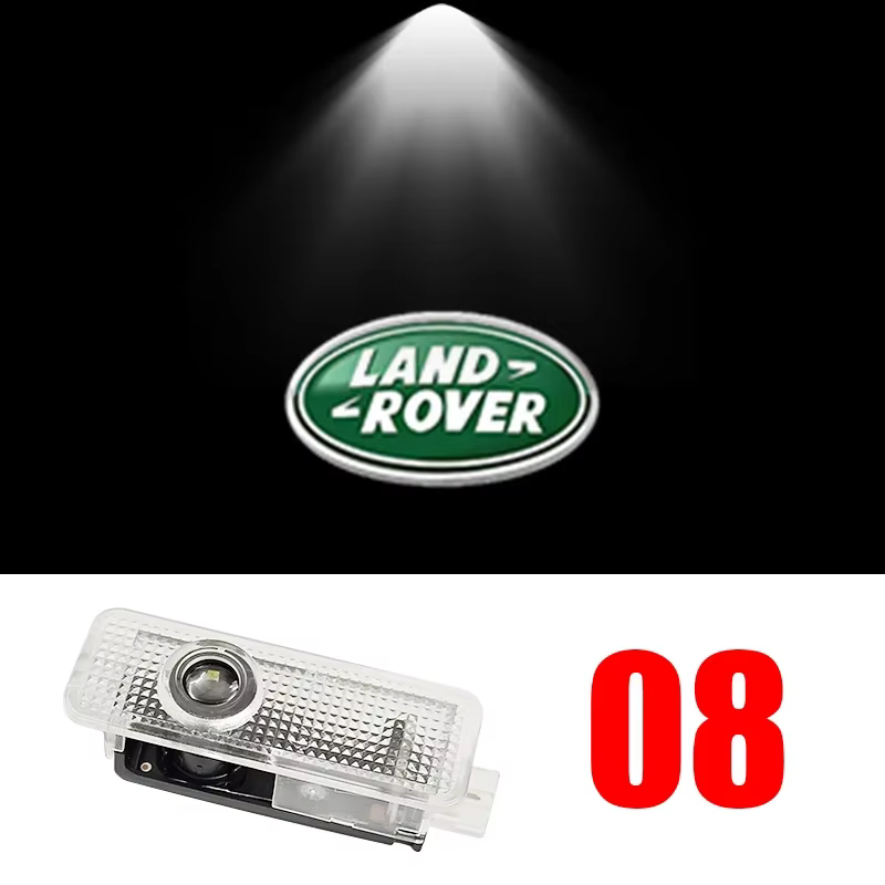 Projecteurs de logo LED pour portières de voiture Land Rover, Range Rover, pour Freelander, Discover