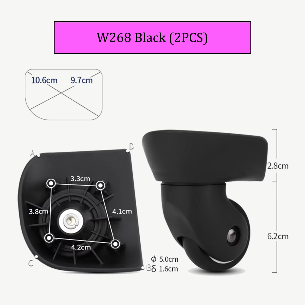 Compatible avec Samsonite V22 valise à roulettes de remplacement accessoires de bagages valise d'emb