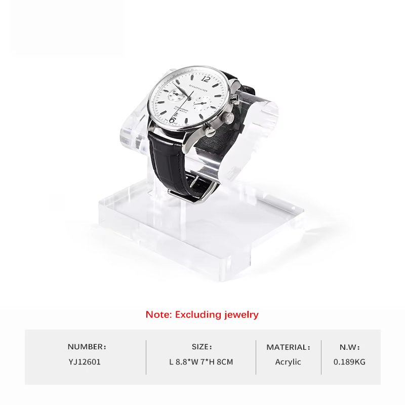 WoodTen – support de montre en acrylique, présentoir de montre haut de gamme, support de rangement d